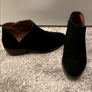 Lucky Brand Suede Booties